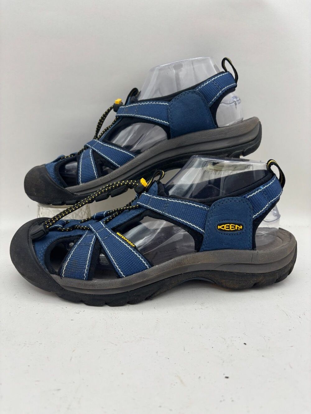 KEEN Venice H2 Sandals Women's 10 Blue Waterproof Hiking Water Shoes 40.5
